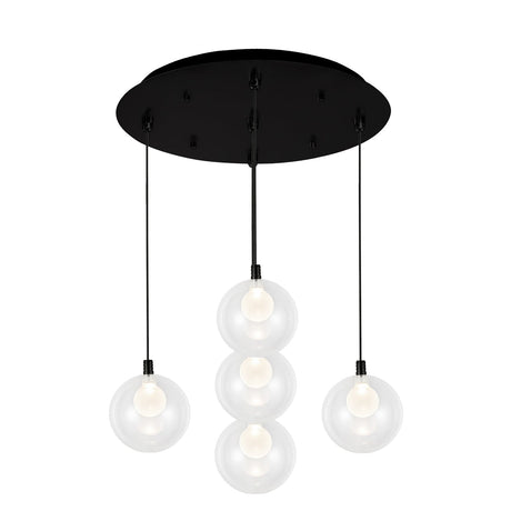 Kuzco Bolla 6-in 5 Head Multi Pendant