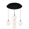 Kuzco Bolla 6-in 5 Head Multi Pendant