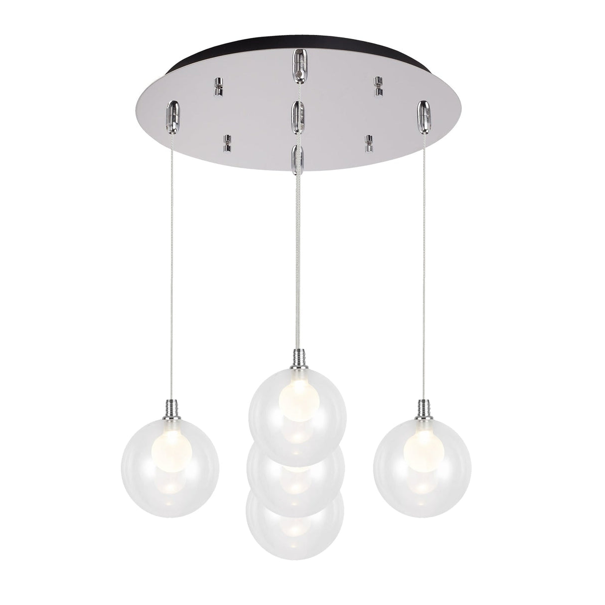 Kuzco Bolla 6-in 5 Head Multi Pendant