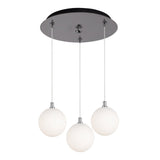 Kuzco Bolla 6-in 3 Head Multi Pendant