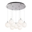 Kuzco Bolla 6-in 9 Head Multi Pendant