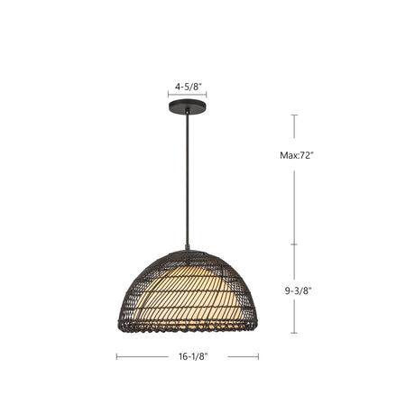 Alora Mood Bondi 16-in Pendant
