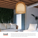 Alora Mood Bondi 20-in Pendant