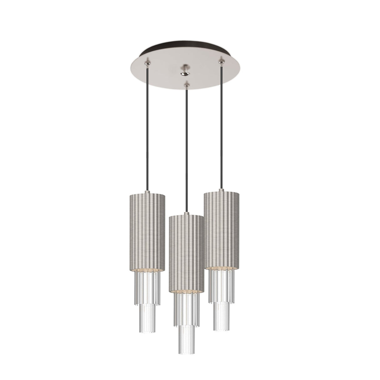 Alora Mood Bordeaux 4-in 3 Head Multi Pendant
