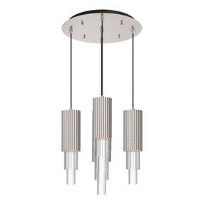 Alora Mood Bordeaux 4-in 5 Head Multi Pendant