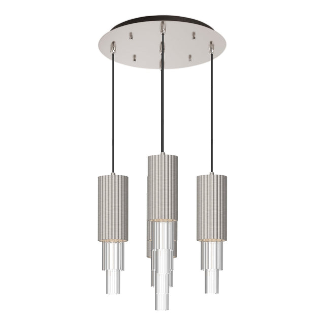 Alora Mood Bordeaux 4-in 5 Head Multi Pendant
