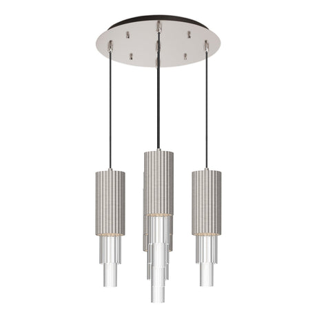 Alora Mood Bordeaux 4-in 5 Head Multi Pendant