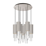 Alora Mood Bordeaux 4-in 9 Head Multi Pendant