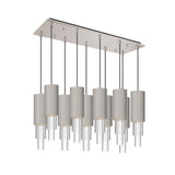 Alora Mood Bordeaux 4-in 10 Head Multi Pendant