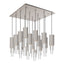Alora Mood Bordeaux 4-in 16 Head Multi Pendant