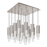 Alora Mood Bordeaux 4-in 16 Head Multi Pendant