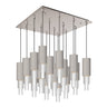 Alora Mood Bordeaux 4-in 16 Head Multi Pendant