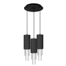 Alora Mood Bordeaux 4-in 3 Head Multi Pendant
