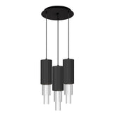 Alora Mood Bordeaux 4-in 3 Head Multi Pendant