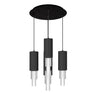 Alora Mood Bordeaux 4-in 5 Head Multi Pendant