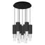 Alora Mood Bordeaux 4-in 9 Head Multi Pendant