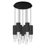 Alora Mood Bordeaux 4-in 9 Head Multi Pendant