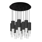 Alora Mood Bordeaux 4-in 13 Head Multi Pendant