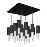 Alora Mood Bordeaux 4-in 16 Head Multi Pendant