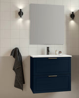 Rhythm 24″ Two Drawer Wall-Mounted Vanity