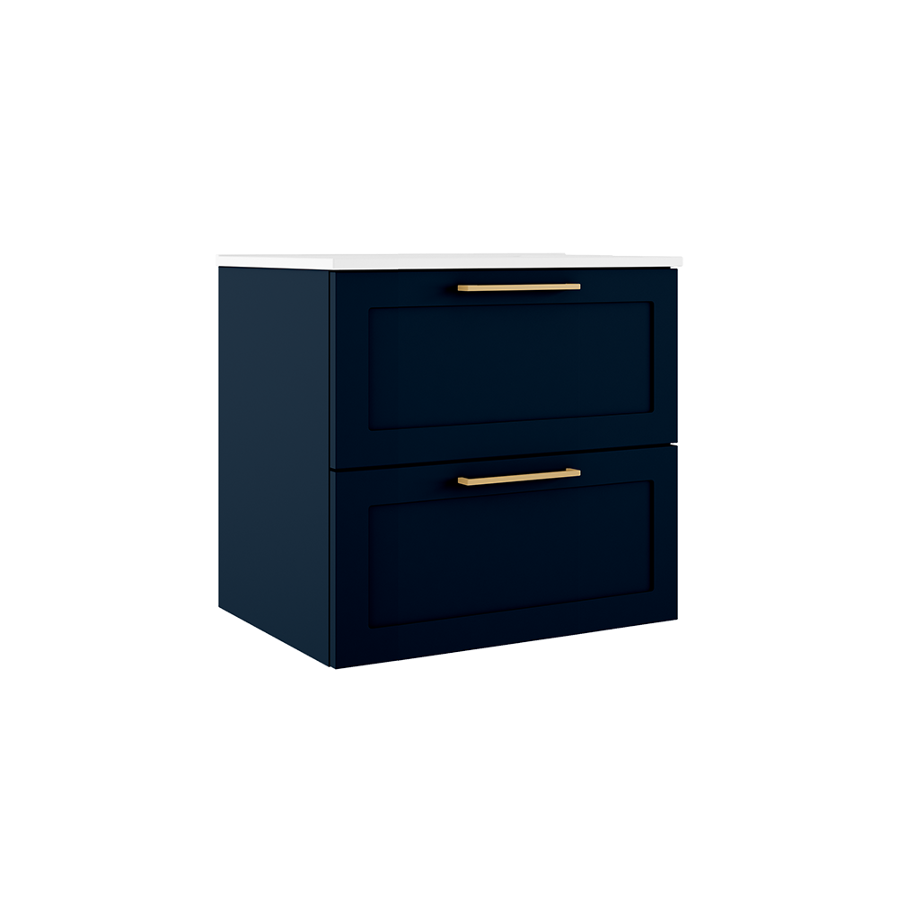 Rhythm 24″ Two Drawer Wall-Mounted Vanity
