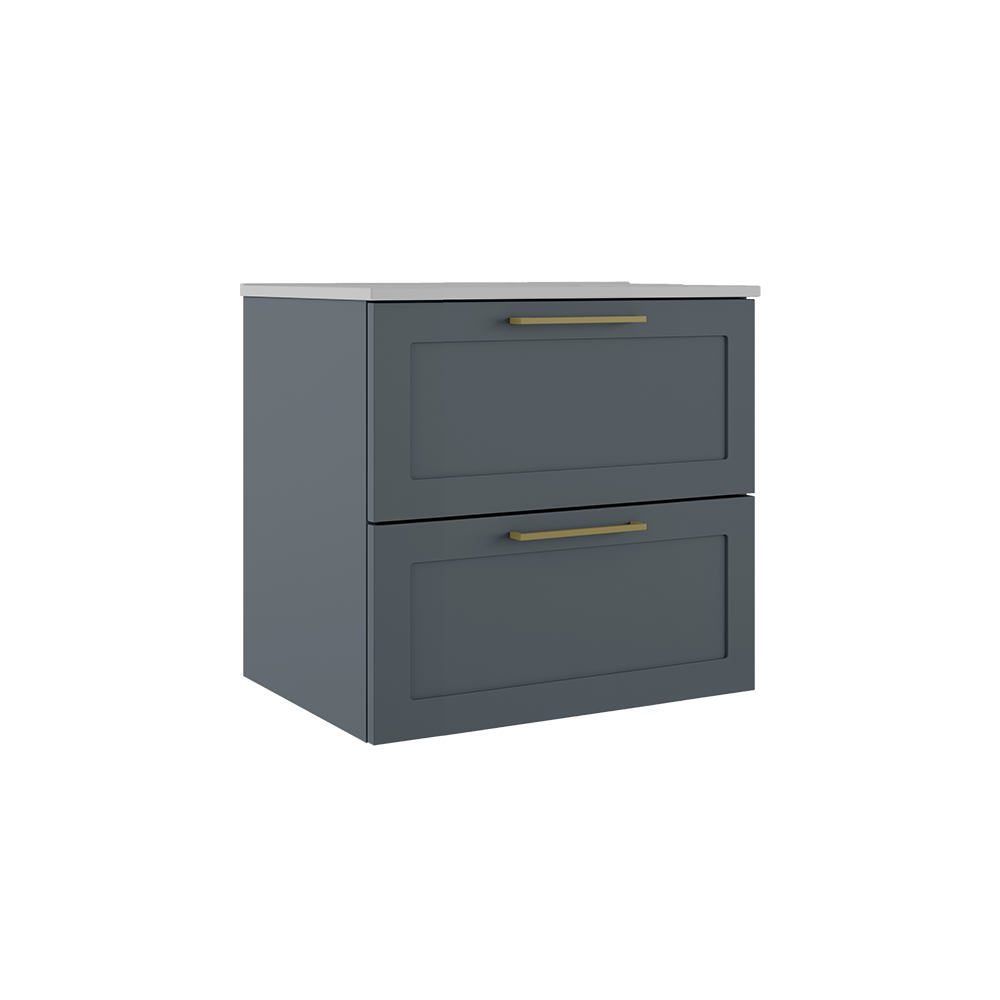 Rhythm 24″ Two Drawer Wall-Mounted Vanity
