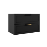 Rhythm 36″ Two Drawer Wall-Mounted Vanity