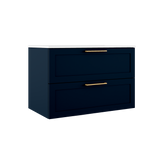Rhythm 36″ Two Drawer Wall-Mounted Vanity