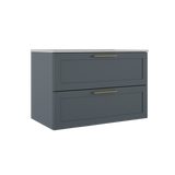 Rhythm 36″ Two Drawer Wall-Mounted Vanity