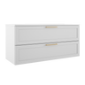 Rhythm 48″ Two Drawer Wall-Mounted Vanity
