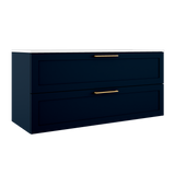 Rhythm 48″ Two Drawer Wall-Mounted Vanity