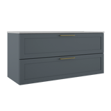Rhythm 48″ Two Drawer Wall-Mounted Vanity