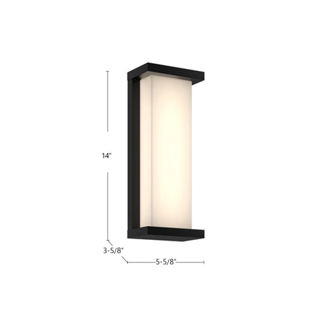 Kuzco Bravo 14-in Exterior Wall Sconce