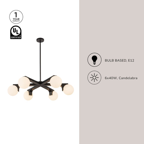 Kuzco Briar 37-in Chandelier