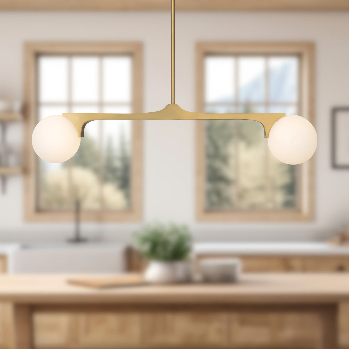 Kuzco Briar 46-in Linear Pendant