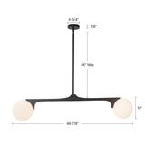 Kuzco Briar 46-in Linear Pendant