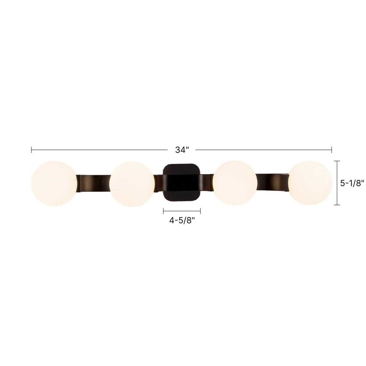 Kuzco Briar 34-in Vanity Light