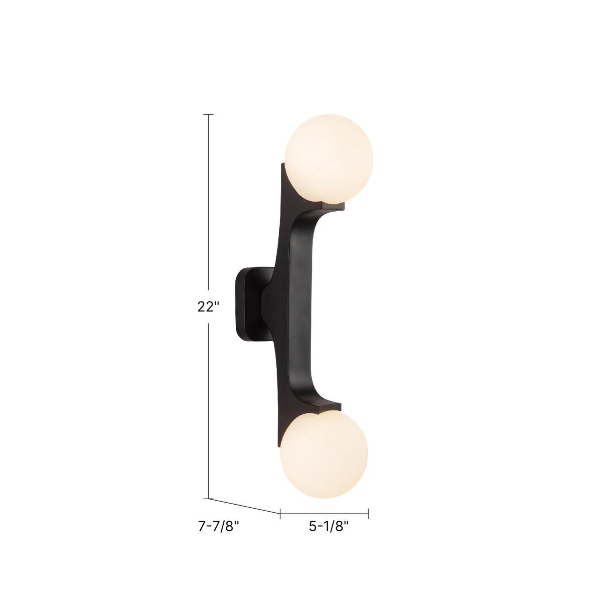 Kuzco Briar 22-in Wall Sconce