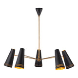 Alora Brickell 45-in Chandelier