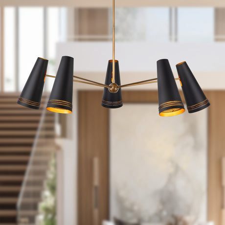 Alora Brickell 45-in Chandelier