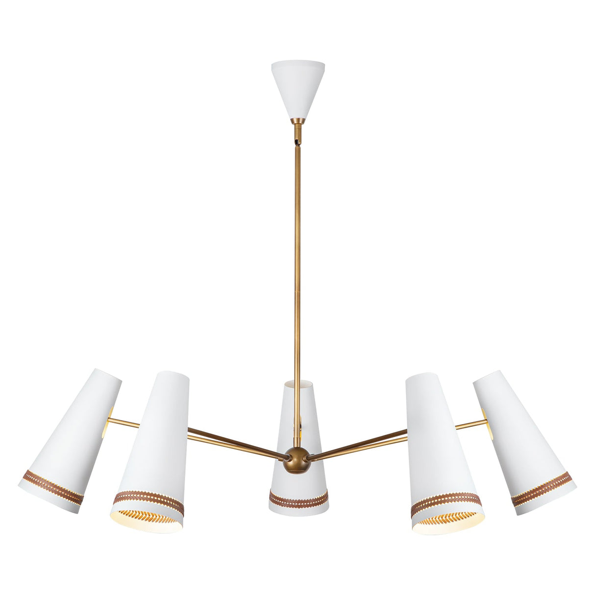 Alora Brickell 45-in Chandelier