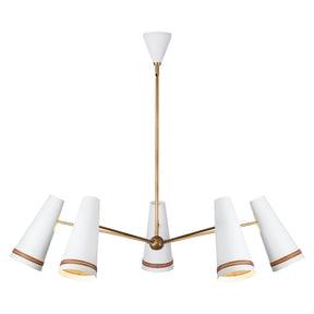 Alora Brickell 45-in Chandelier