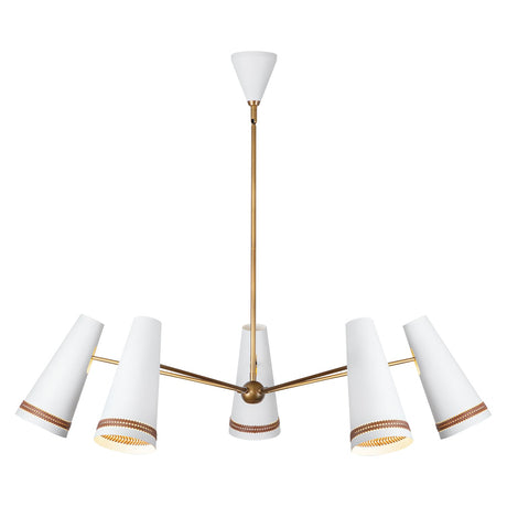 Alora Brickell 45-in Chandelier