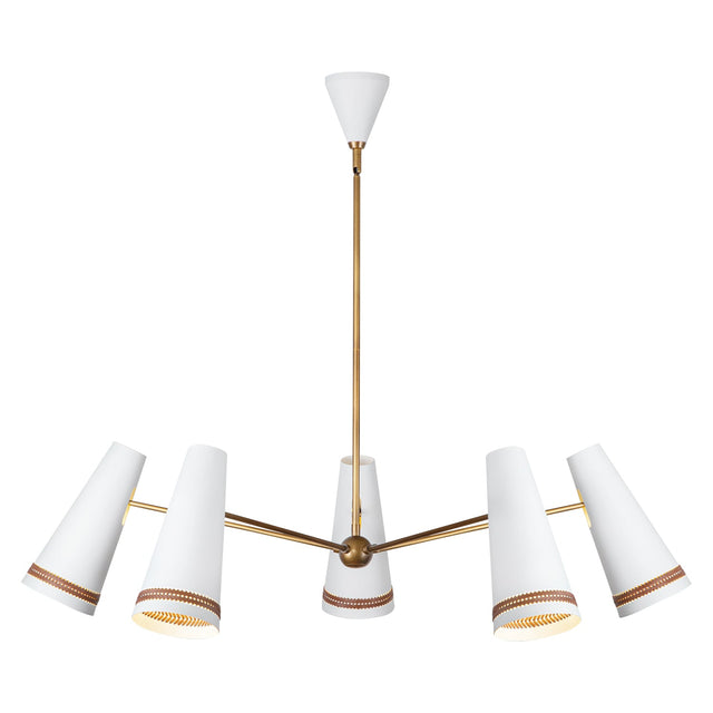 Alora Brickell 45-in Chandelier