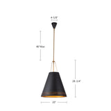 Alora Brickell 20-in Pendant