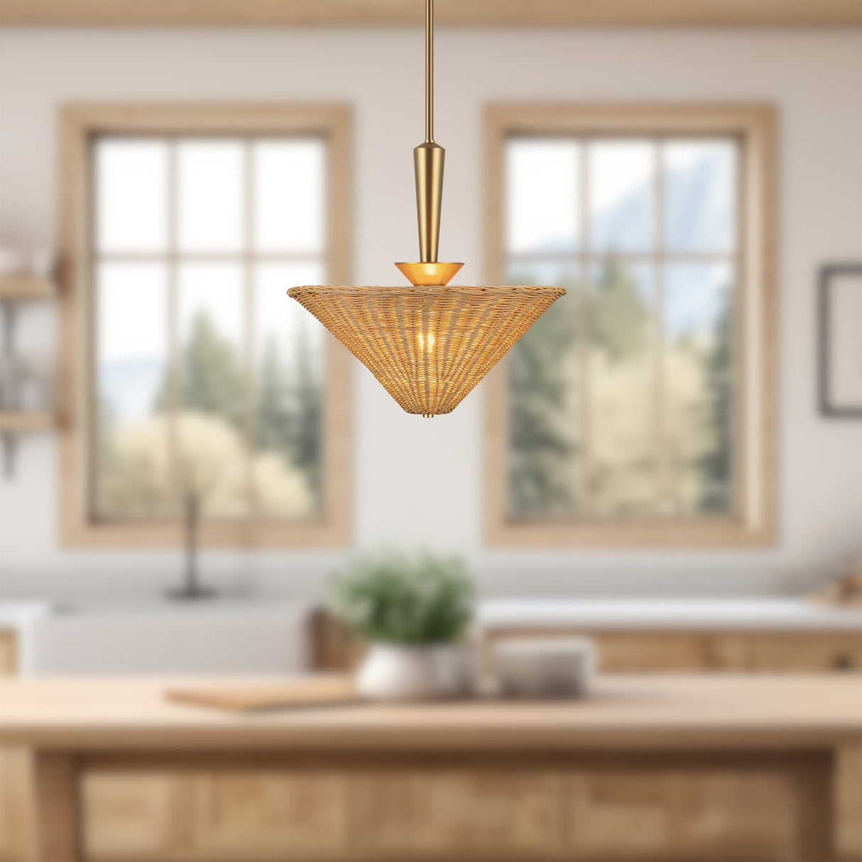 Alora Mood Bridgette 16-in Pendant