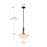 Alora Mood Bridgette 16-in Pendant