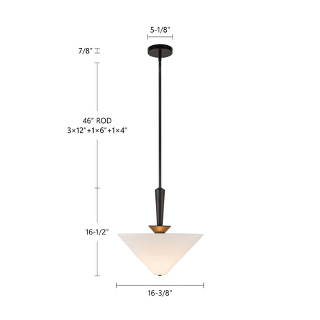 Alora Mood Bridgette 16-in Pendant