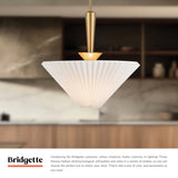 Alora Mood Bridgette 16-in Pendant