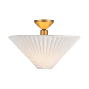 Alora Mood Bridgette 16-in Semi-Flush Mount